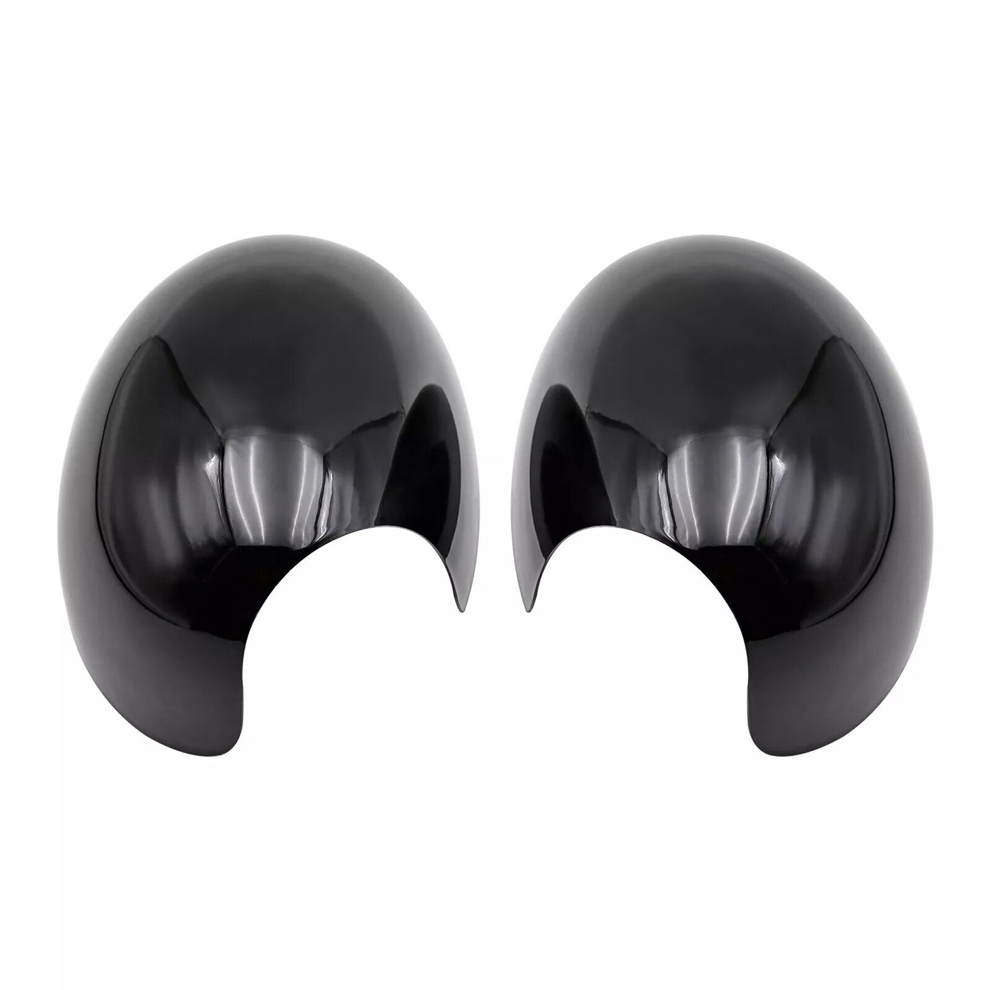 1 Pair Gloss Black Mirror Cover Cap for Mini Cooper R55 R56 R57 R58 R60