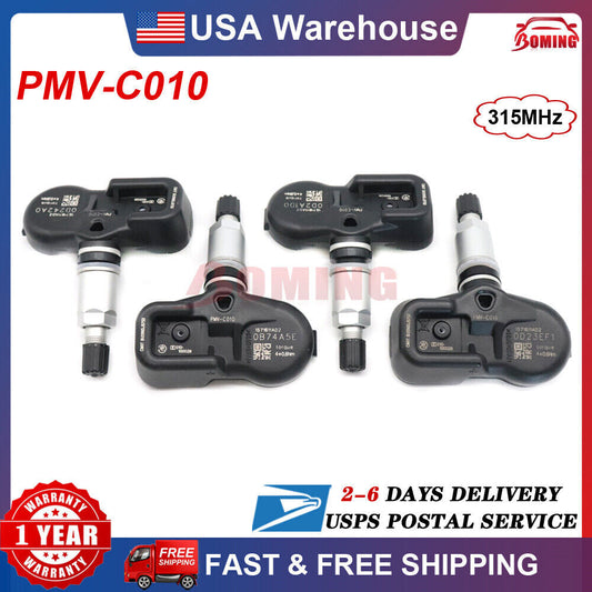 4X 4260706020 TPMS Tire Pressure Monitoring Sensor PMV-C010 for Lexus and for Toyota New Models