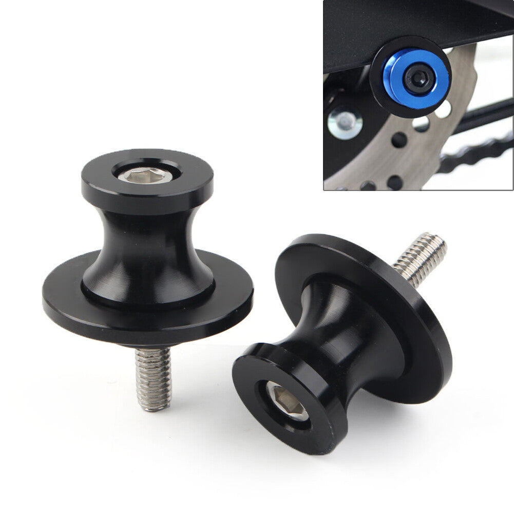6MM Swingarm Spools Sliders for YAMAHA MT-09 FZ09 2013-2022 Black Motorcycle