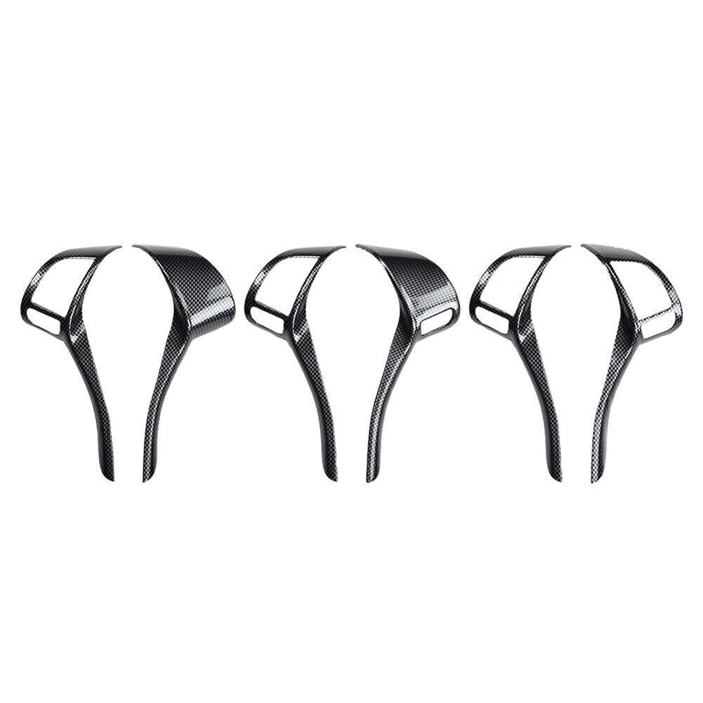 Carbon fiber interior steering wheel trim suitable for Nissan Altima 2013-2018 (2017 16-)