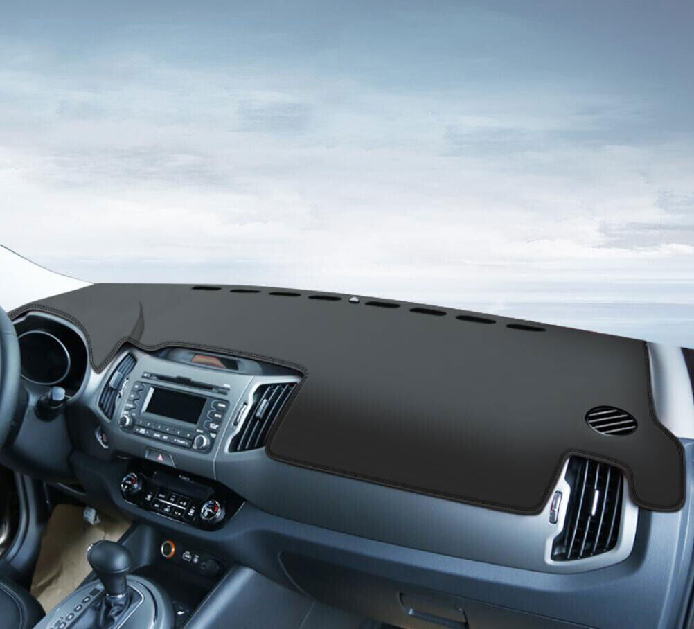 1X PU leather Dashboard Dash Mat Non-slip DashMat Shade for Kia Sportage 2011-15