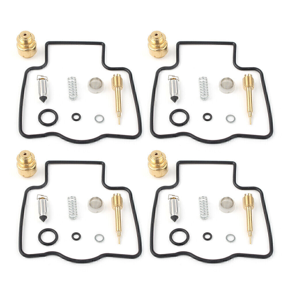 4 Sets Carburetor Repair Rebuild Seal Kit Fit for Yamaha YZF600R YZF 600 R 2000-2007