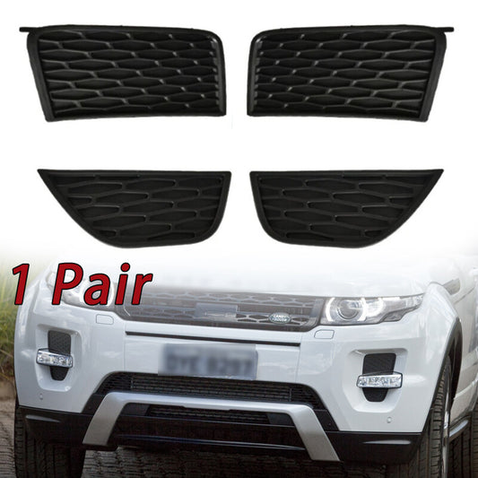 1Pair Front Fog Light Bezel Cover Grillle c for Range Rover Evoque 2012-2015