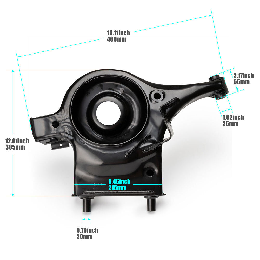 Rear Lower Left Control Arm for Nissan Altima Maxima 13-21 2.5L 3.5L 551B1-3TA0D