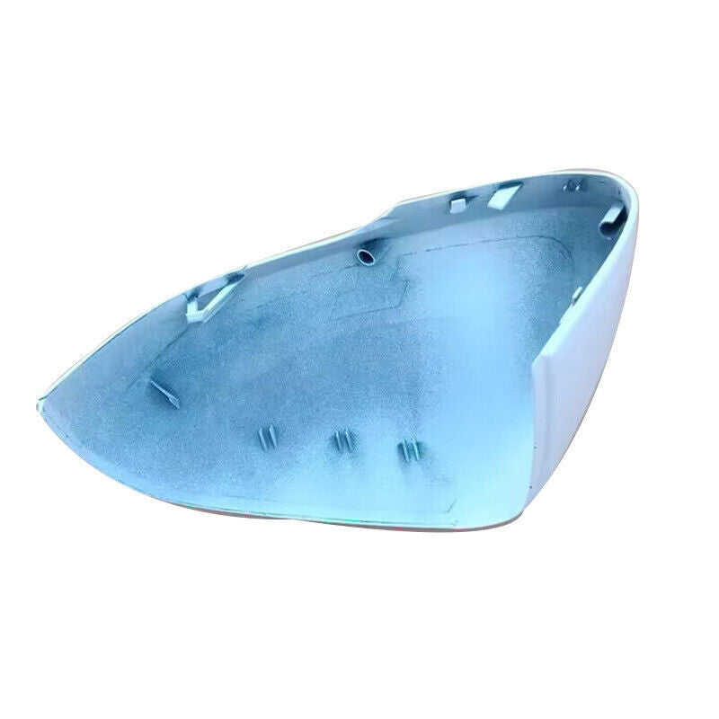 White Right Side Rearview Door Mirror Cover Shell Cap Fit for Jaguar XE XF XK XJ