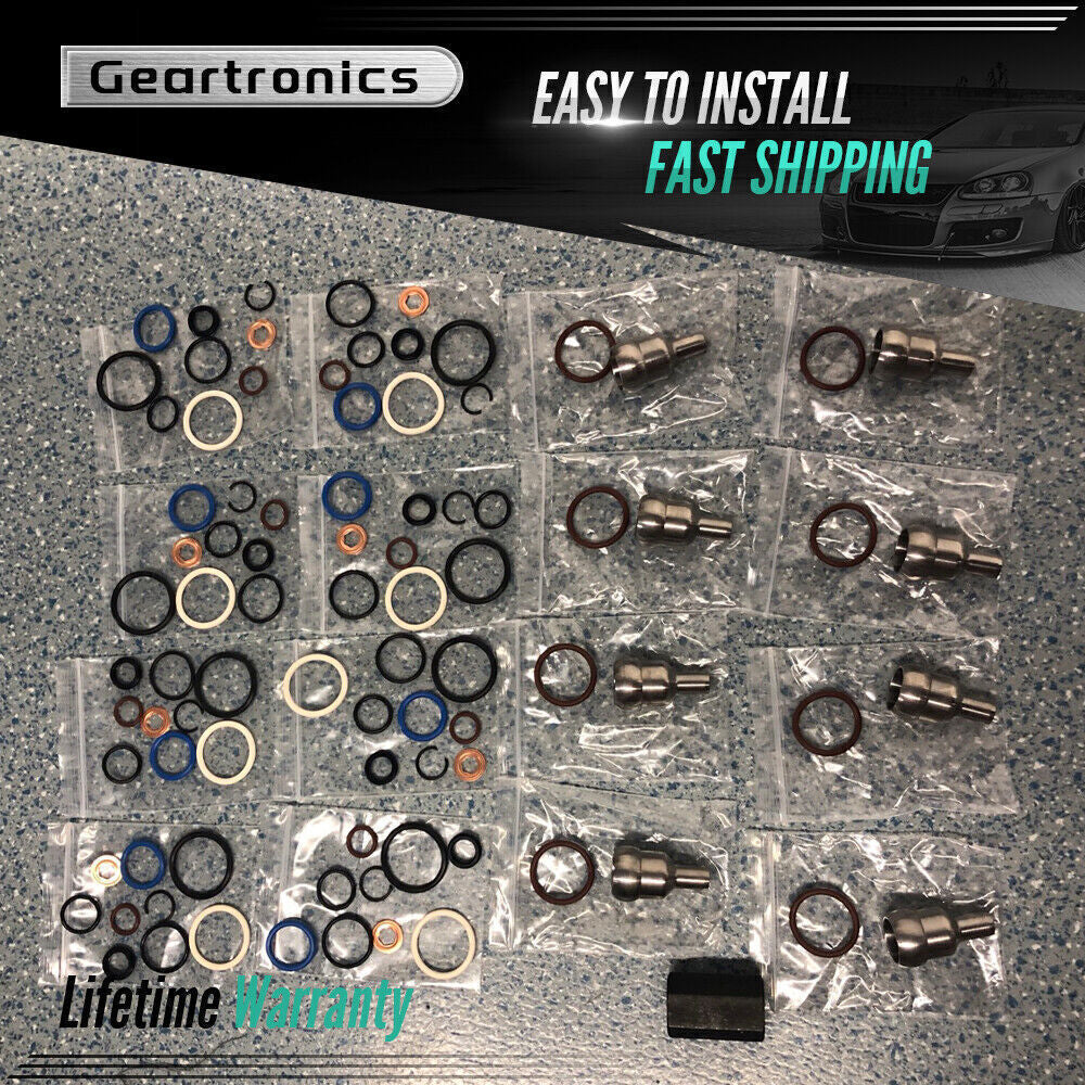 for Ford 6.0L 2003-2010 Oil Rail Leak Repair Kit Tool O-rings Injector Seal U