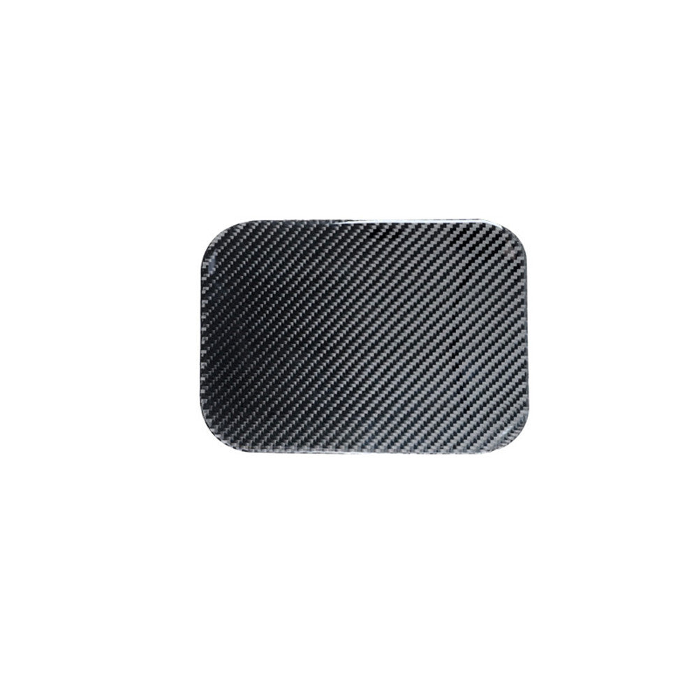 Carbon Fiber Outer Fuel Tank Cover Trim for Toyota Highlander 2008-2013