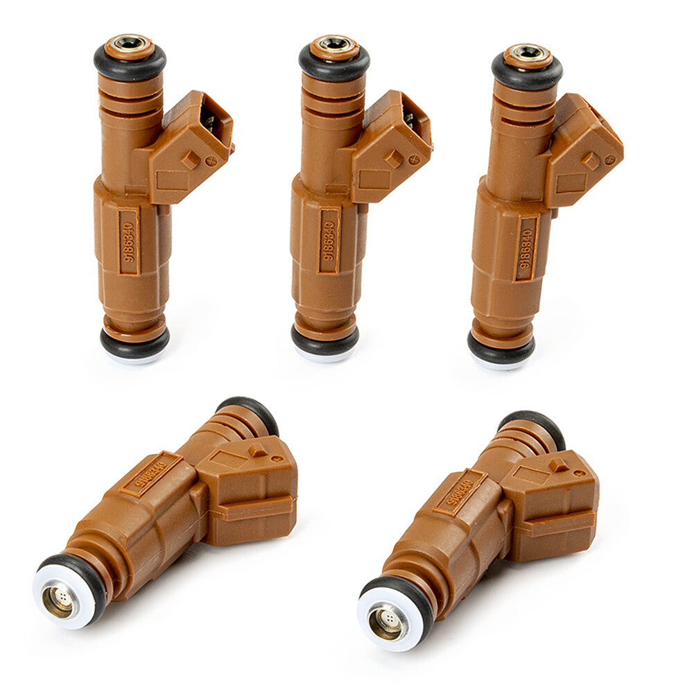 5PCS Fuel Injectors 0280155831 For 1998-09 for Volvo S60 S80 C70 V70 XC90 2.4L 2.5L