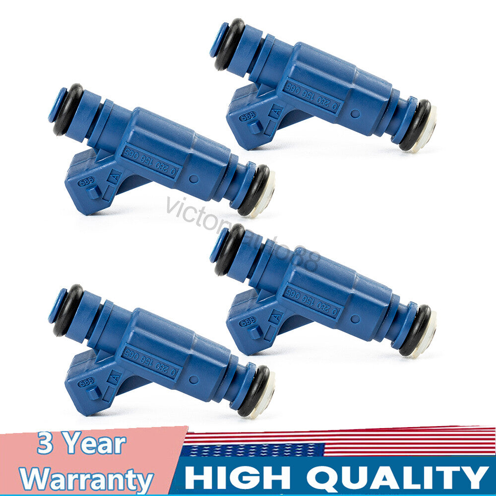 4X 0280156065 06B133551M Turbocharged Fuel Injector Repair Kit for 2001-2006 for Audi A4