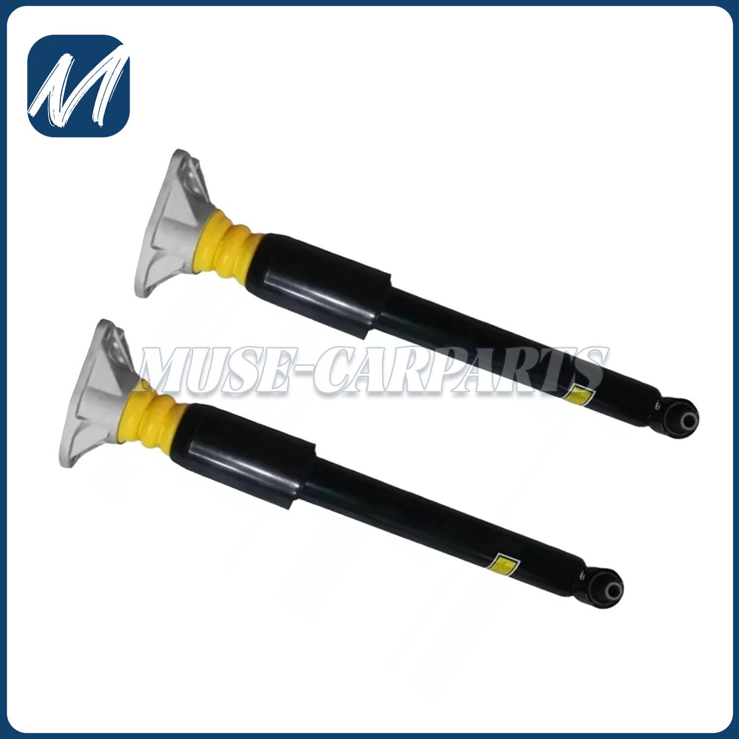 2x Front Hydraulic Shock Strut Assys for Mercedes W166 C292 GLE63 ML63 AMG ML550