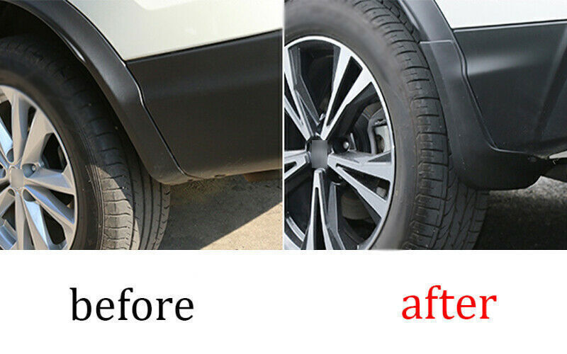 for Nissan Rogue Sport 17-22 ABS Black Mud Flaps Fender Splash Mudflap Guards 4P