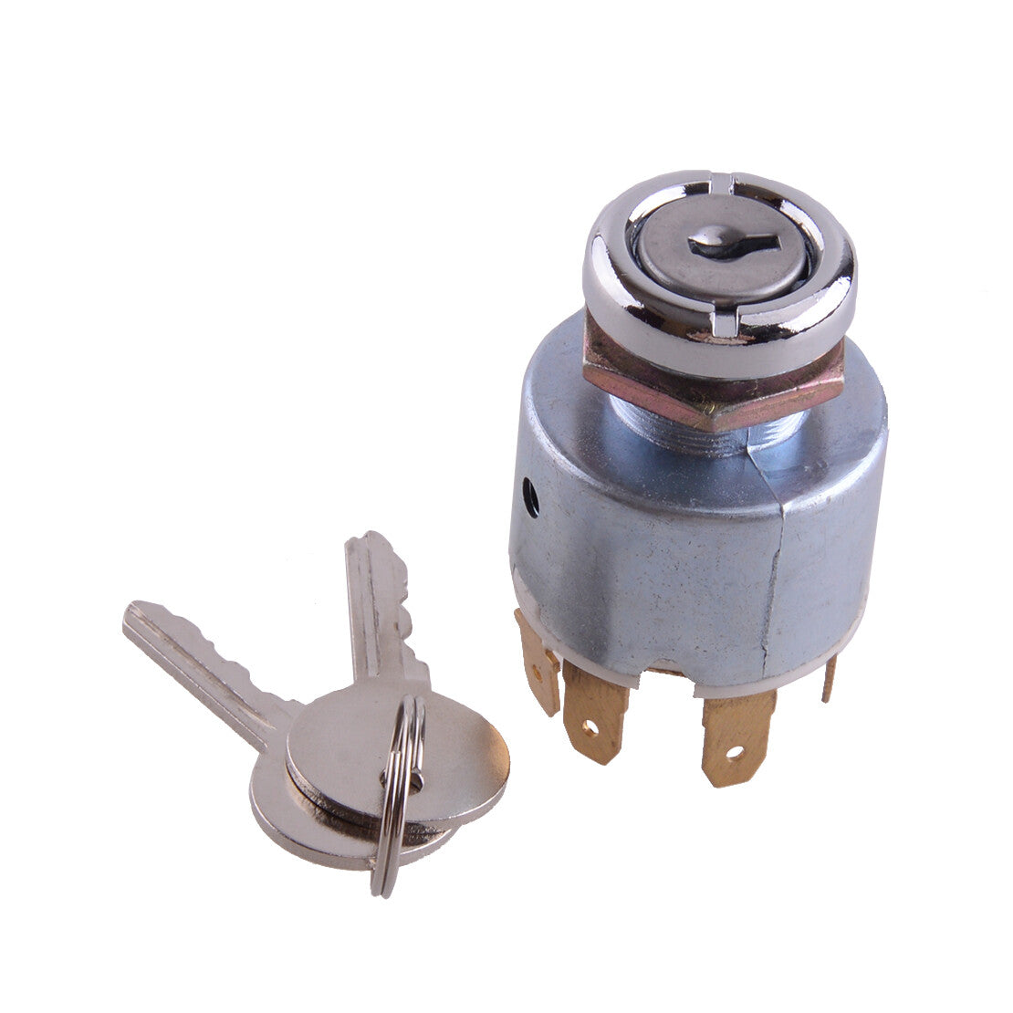 Ignition Starter Switch With 2 Keys Fit For Car Tractor Trailer Boat Scooter