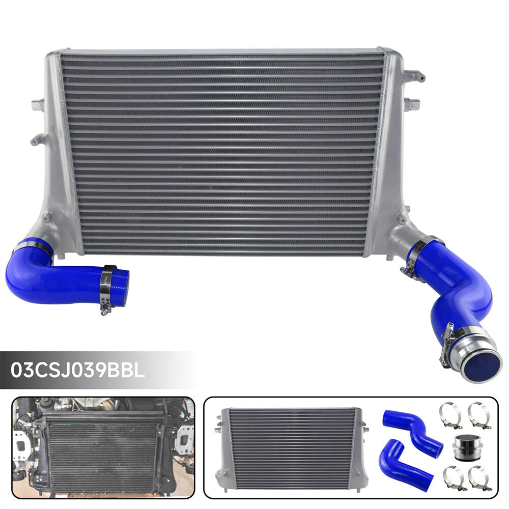 Gen.2 Intercooler Kit for VW for Golf 6 for Jetta for Passat Scirocco 2.0TDI for Audi A3 TT Blue