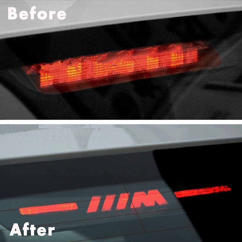 Brake light sticker for rear brake light for BMW 3 Series Sedan E46/90 F30/31
