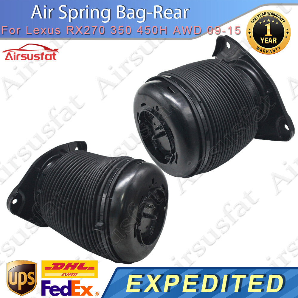 for Lexus RX270 350 450H AWD 09-15 Rear LeftRight Air Suspension Spring Bags