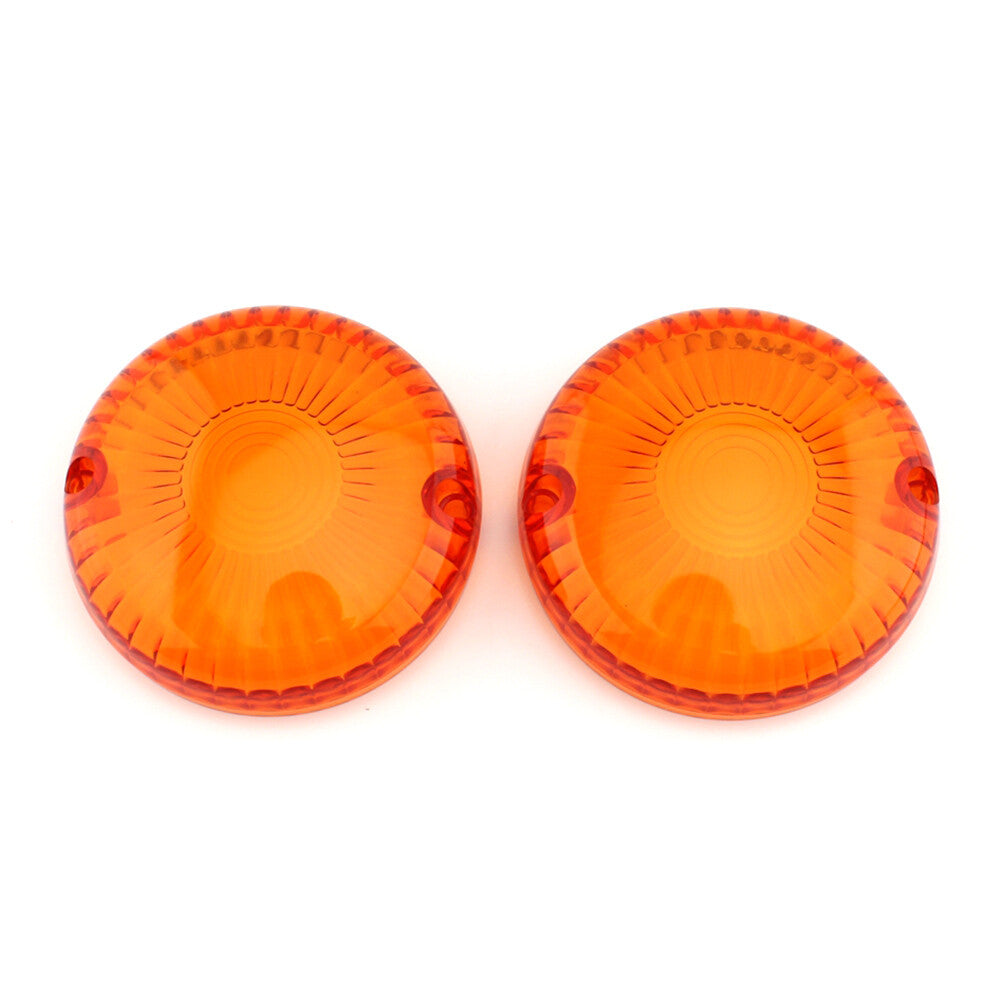 2x Turn Signal Light Lens Cover for Yamaha V Star 650 1100 Vmax 1200/1700 Amber