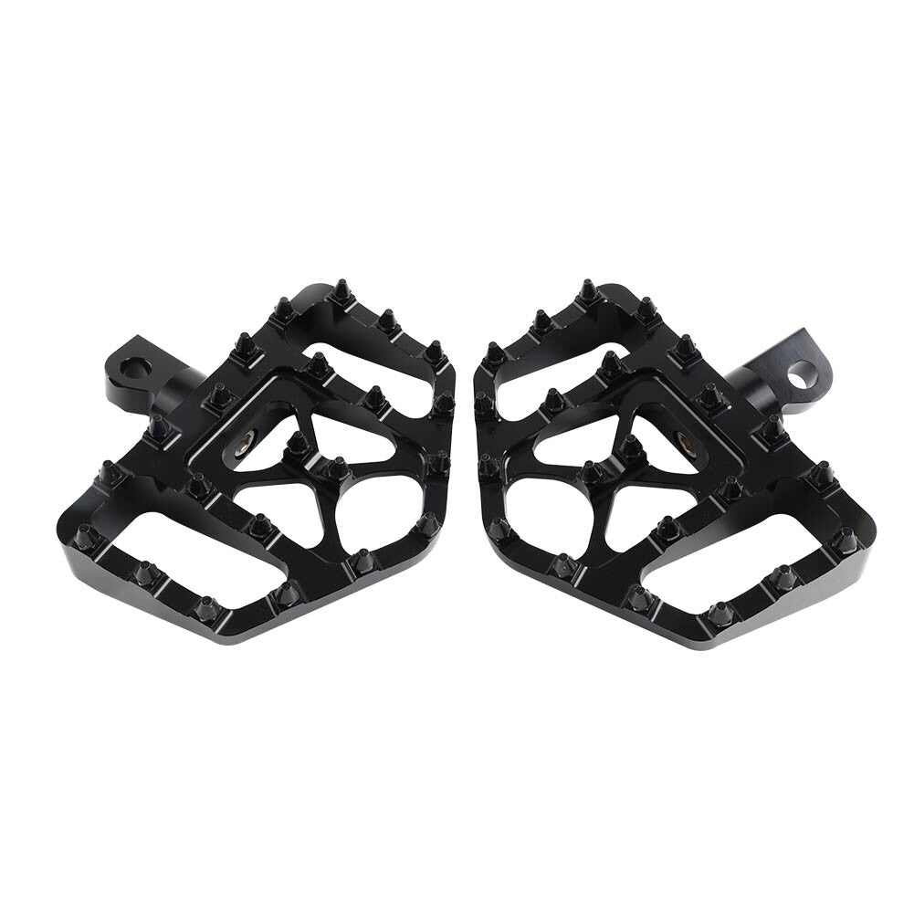 Wide Foot Pegs MX Style Floorboard fits for Harley Touring Sportster Softail