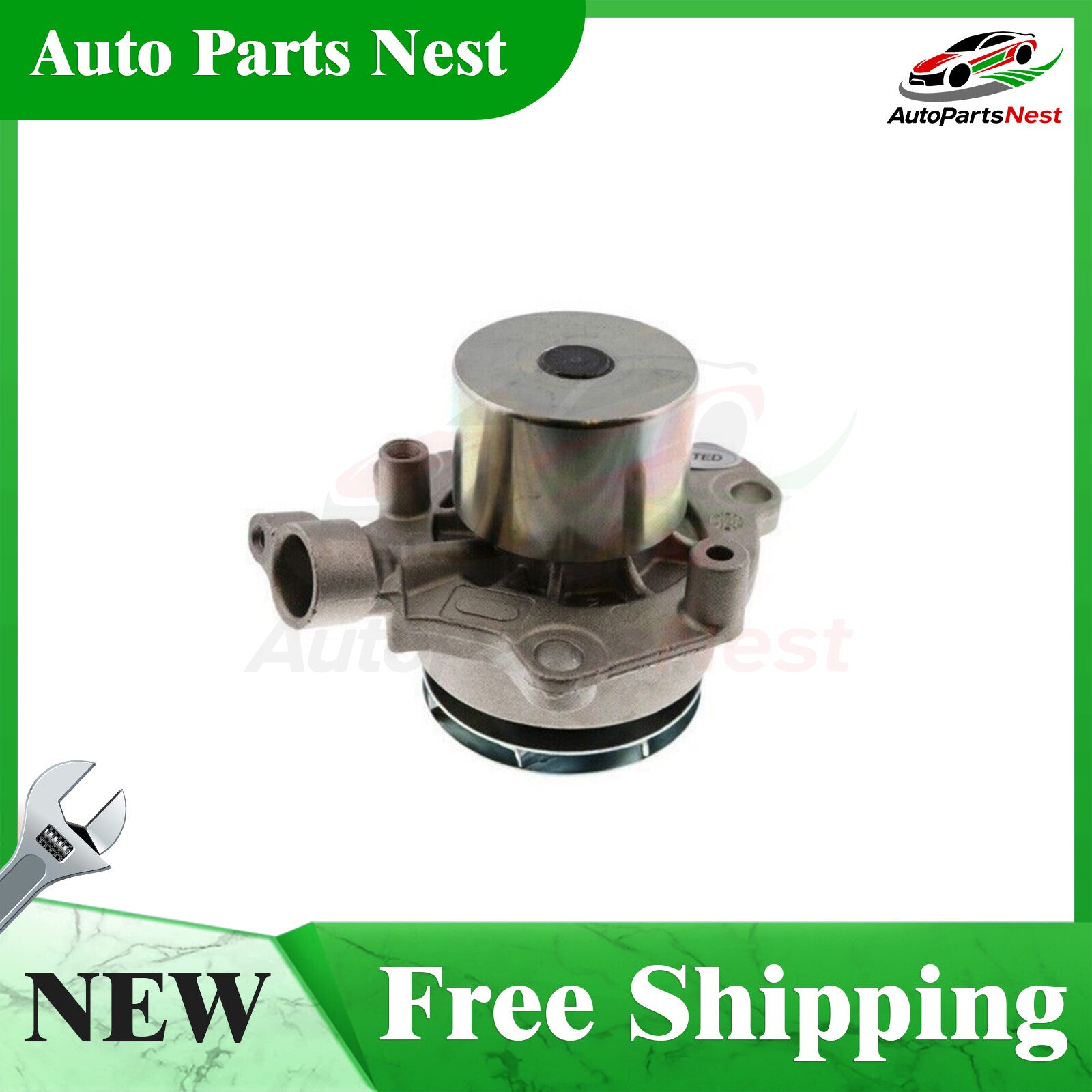 GRAF Water Pump 04L121011N for VW for Volkswagen for Jetta for Passat for Golf Beetle for Audi 8P A3