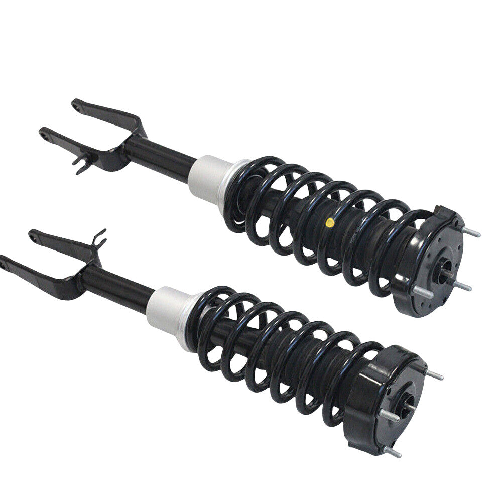 Pair Front Shock Struts Assys PASM for Porsche for Cayenne 958 for VW Touareg 2011-2018