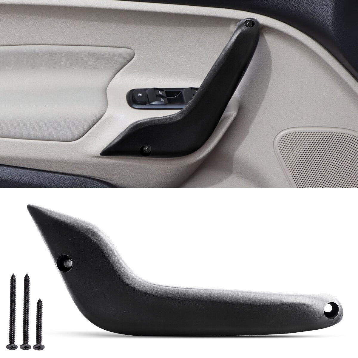 JERBOR for 2011-2020 for Ford Fiesta ABS Power Window Drive Inner Door Handle