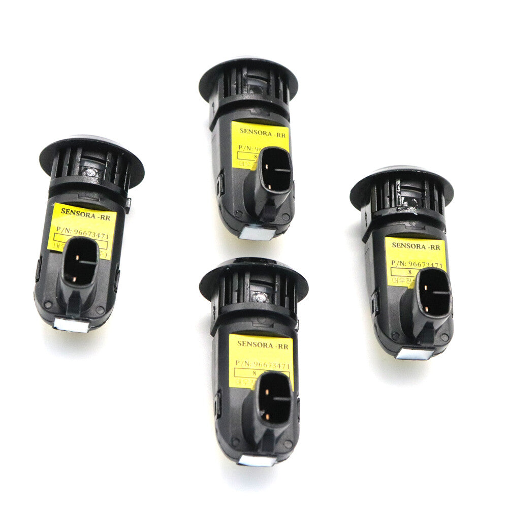 4-pack of anti-collision PDC parking assist sensors 96673467 for Chevrolet Captiva 96673471