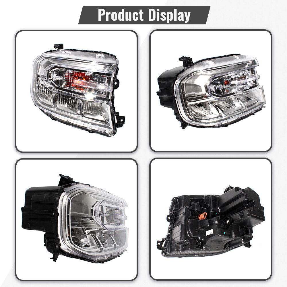 Pair Headlight Assembly For 2022-2024 for Ford Maverick RightLeft Side