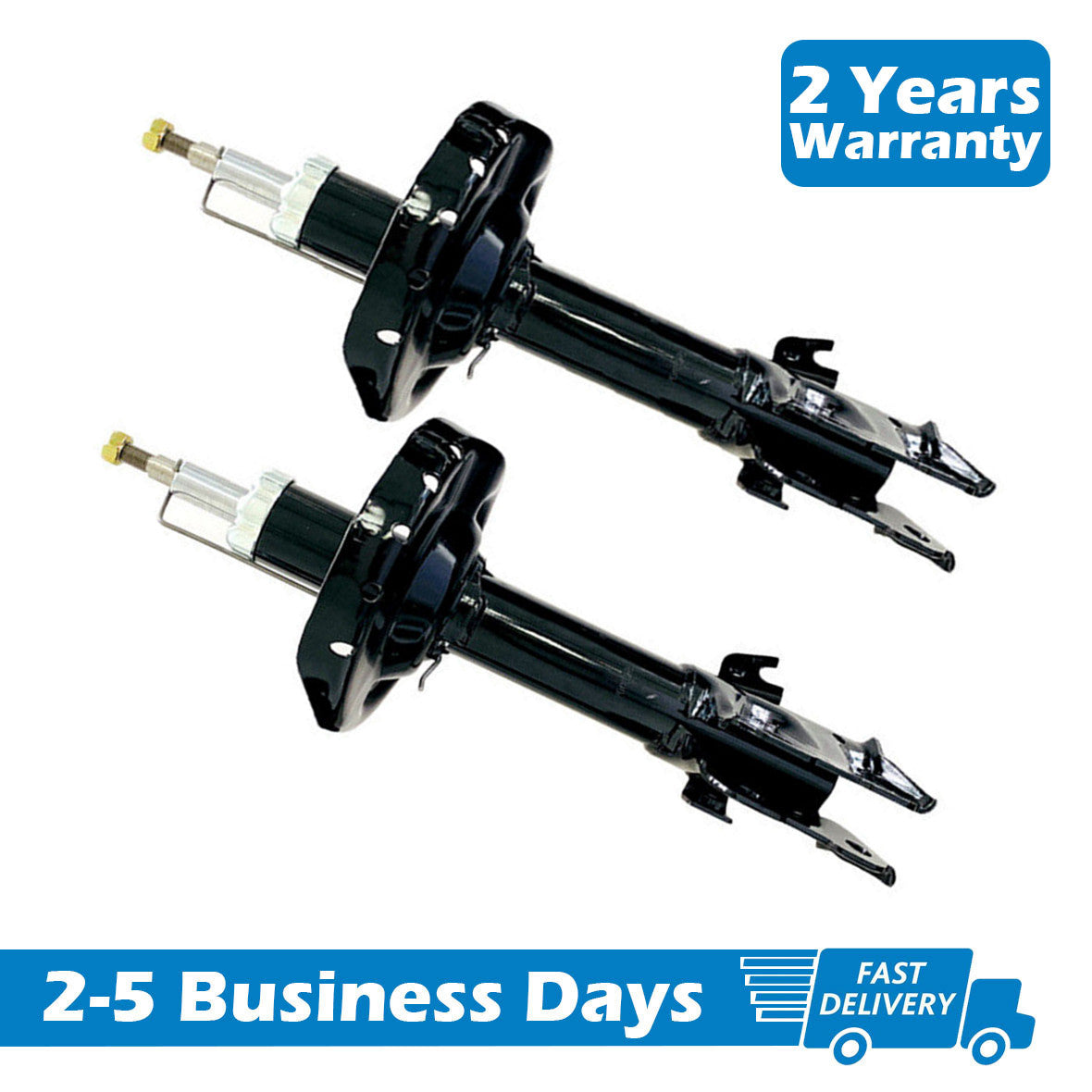 2-piece front left shock absorber strut for Subaru Forester SH5 SH9 (2008-12-)