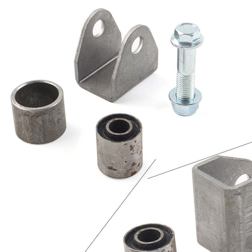For ATV Dirt Universal Flat Mount Suspensions Shock Mounting Bracket Bushing