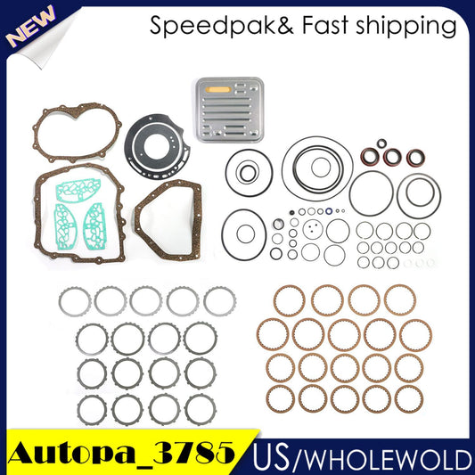 A604 Transmission Master Overhaul Rebuild Kit For Stage 5 40TE F4AC1 DC 90-Up