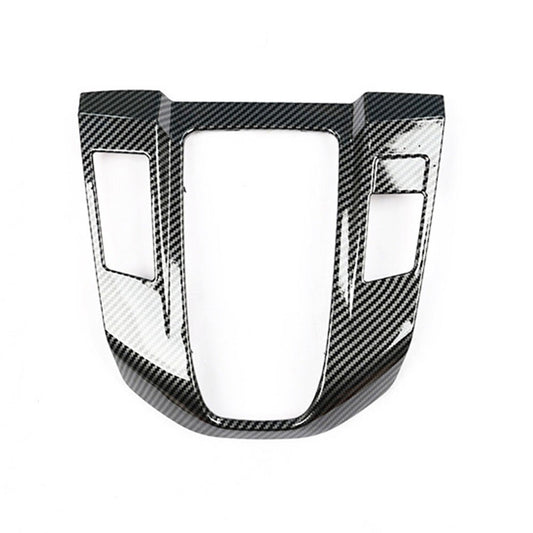 Carbon Fiber Black Gear Shift Box Panel Cover Trim for Honda CR-V CRV 2017-2022