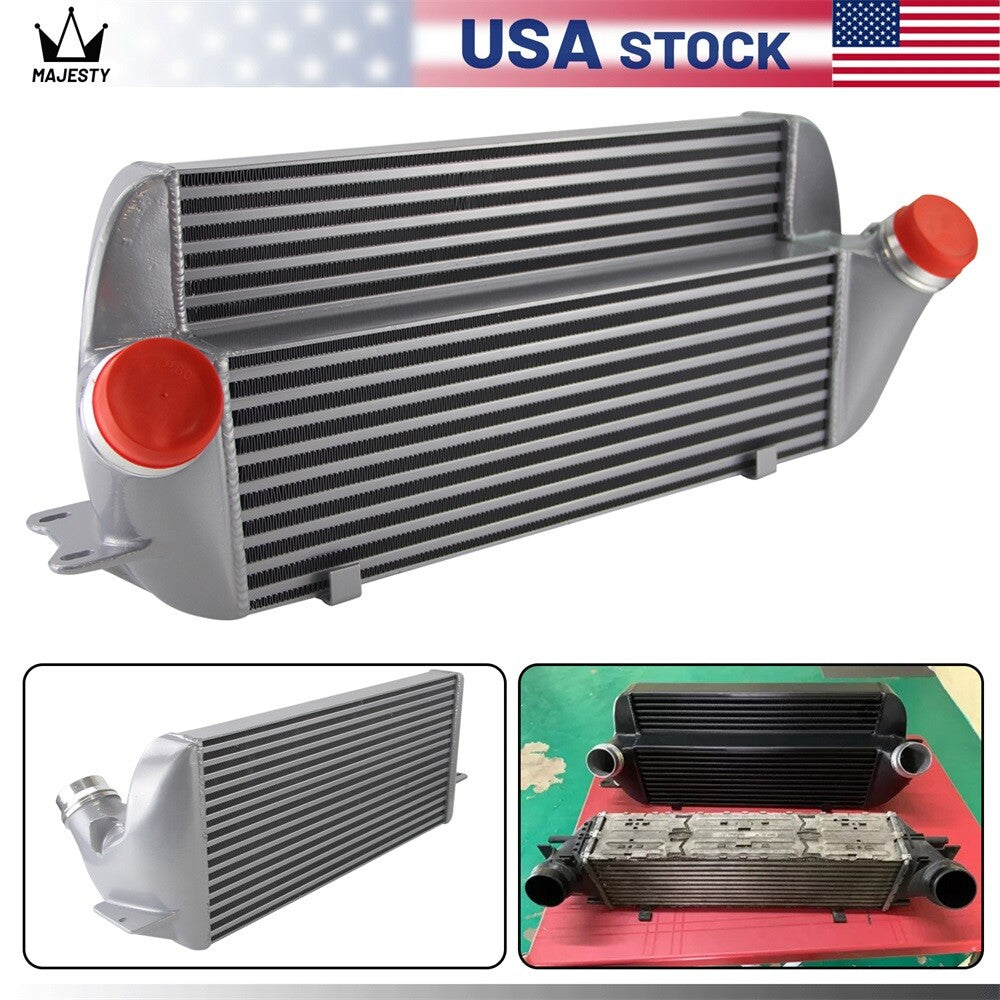 For Tuning for BMW F07/F10/F11 520i 528i 2010+ Competition Intercooler Silver