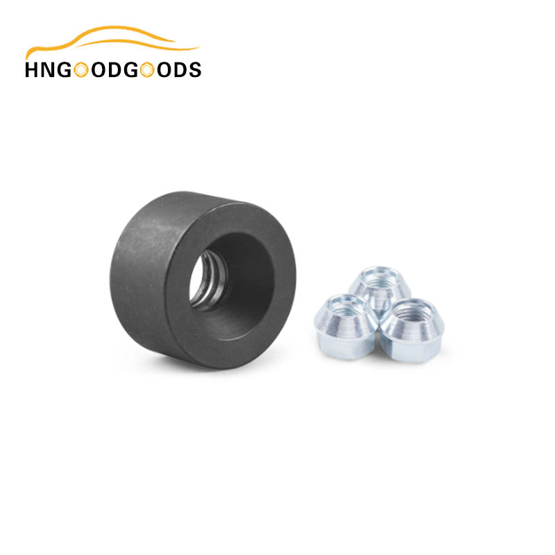 Automotive wheel stud installation tool suitable for most light trucks and 3-piece wheel lug nuts 22800