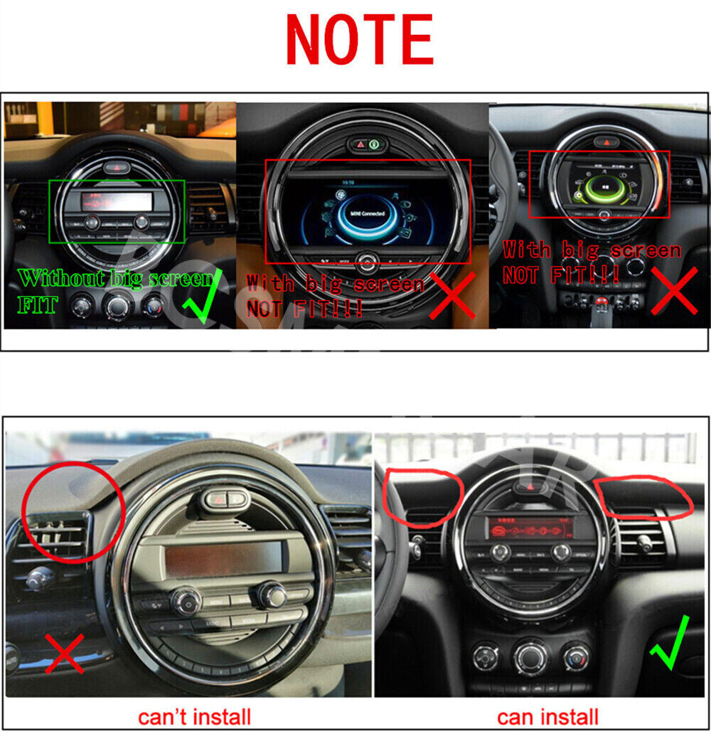 Fit for Mini Cooper 2014-2021 F55 F56 Android Nav Radio Touch Screen For Carplay