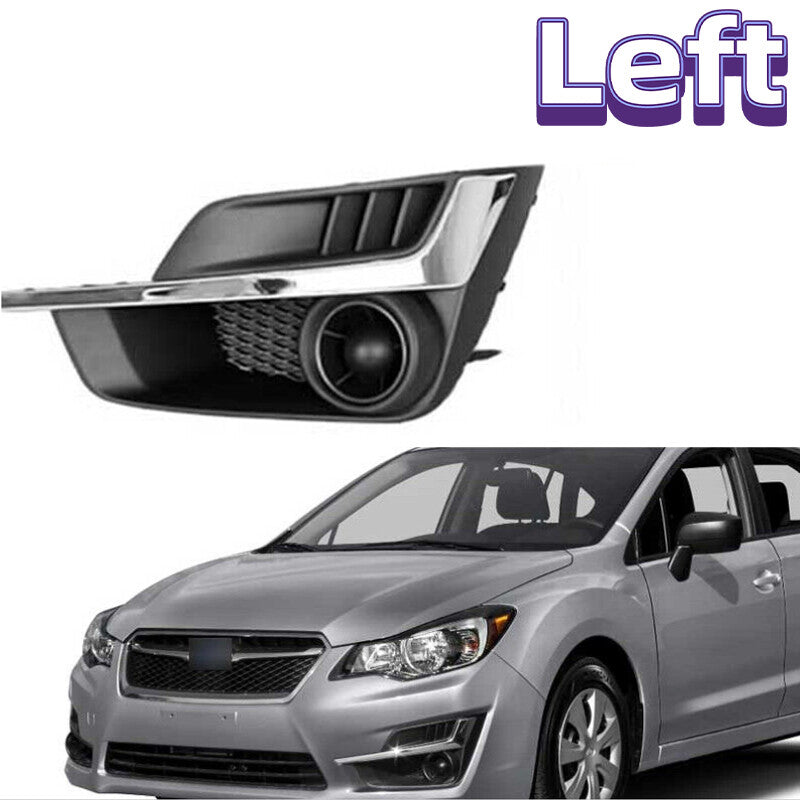 Left for Subaru Impreza 2015 2016 Front fog lamp cover grille trim headlight