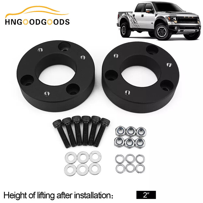 2-inch front leveling lift kit for 2004-2022 for Ford F150 (2004, 2006, 2010 2WD/4WD)