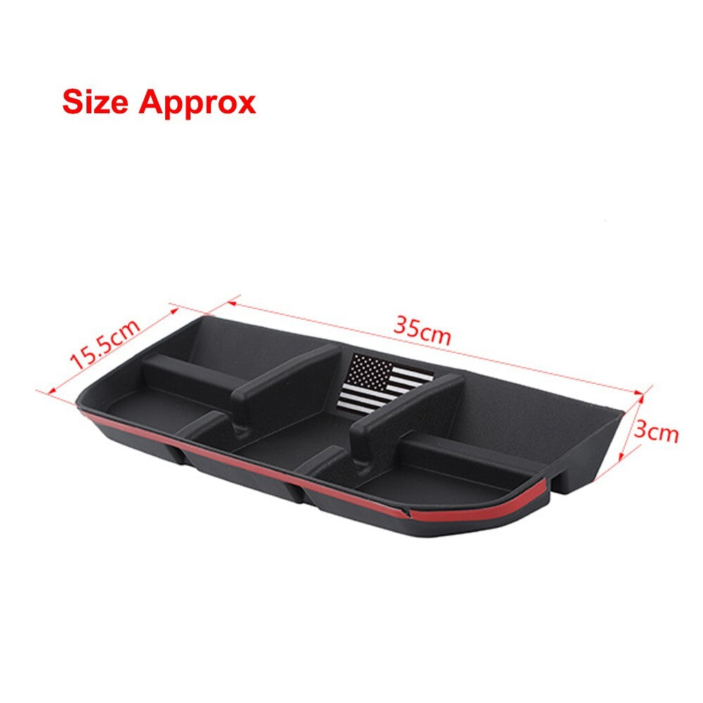 Center Console Dashboard Storage Box Organizer Tray Case for Ford F150 2021-2024
