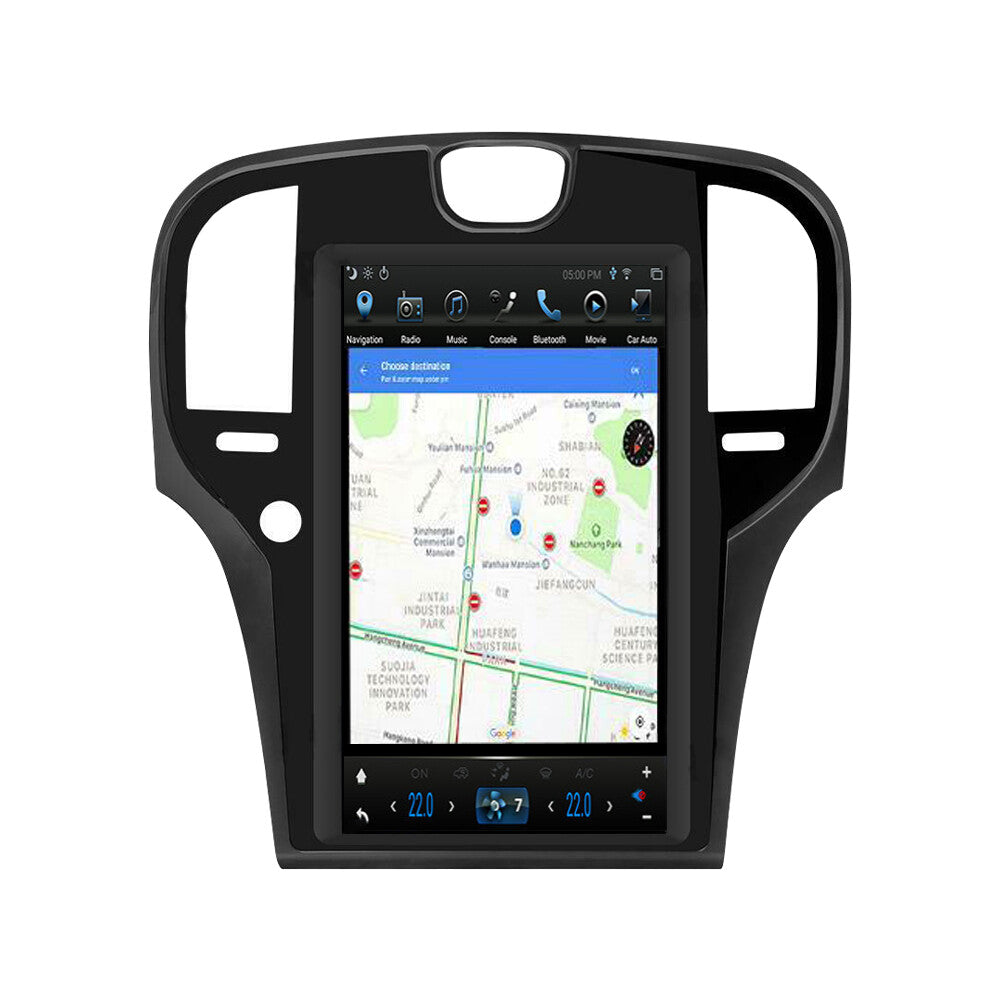 Car GPS Radio Stereo 13.3 2+32G Android 9.0 Navigation For 300C 2012-2020