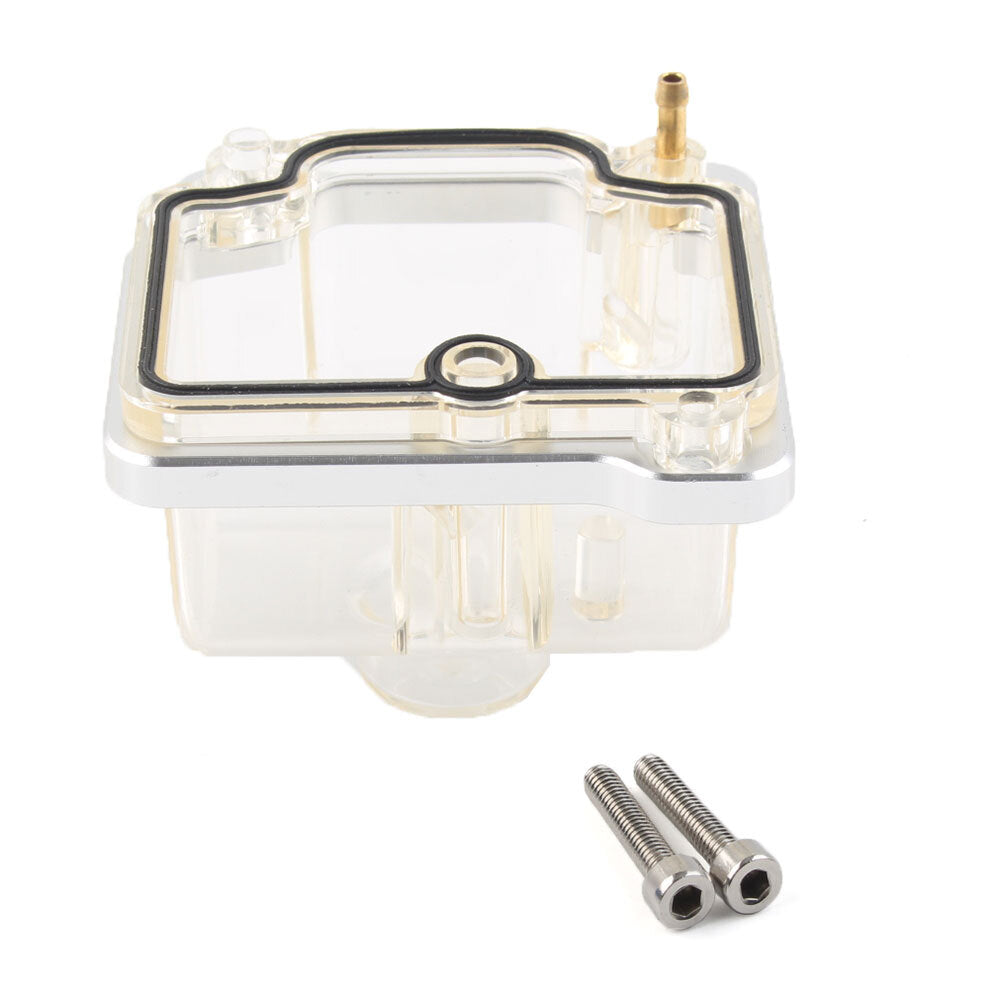 Transparent Carburetor Bottom Float Bowl Plastic Shell Fit I/II/III Carb