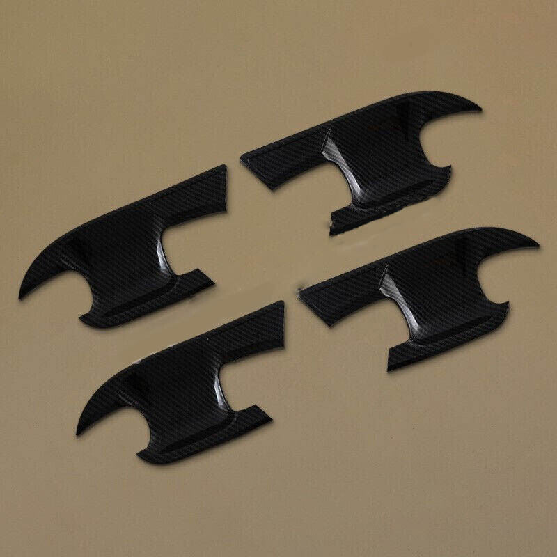 for Subaru Crosstrek 2024-2025 Carbon Fiber Door Bowl Cover Trims Accessories