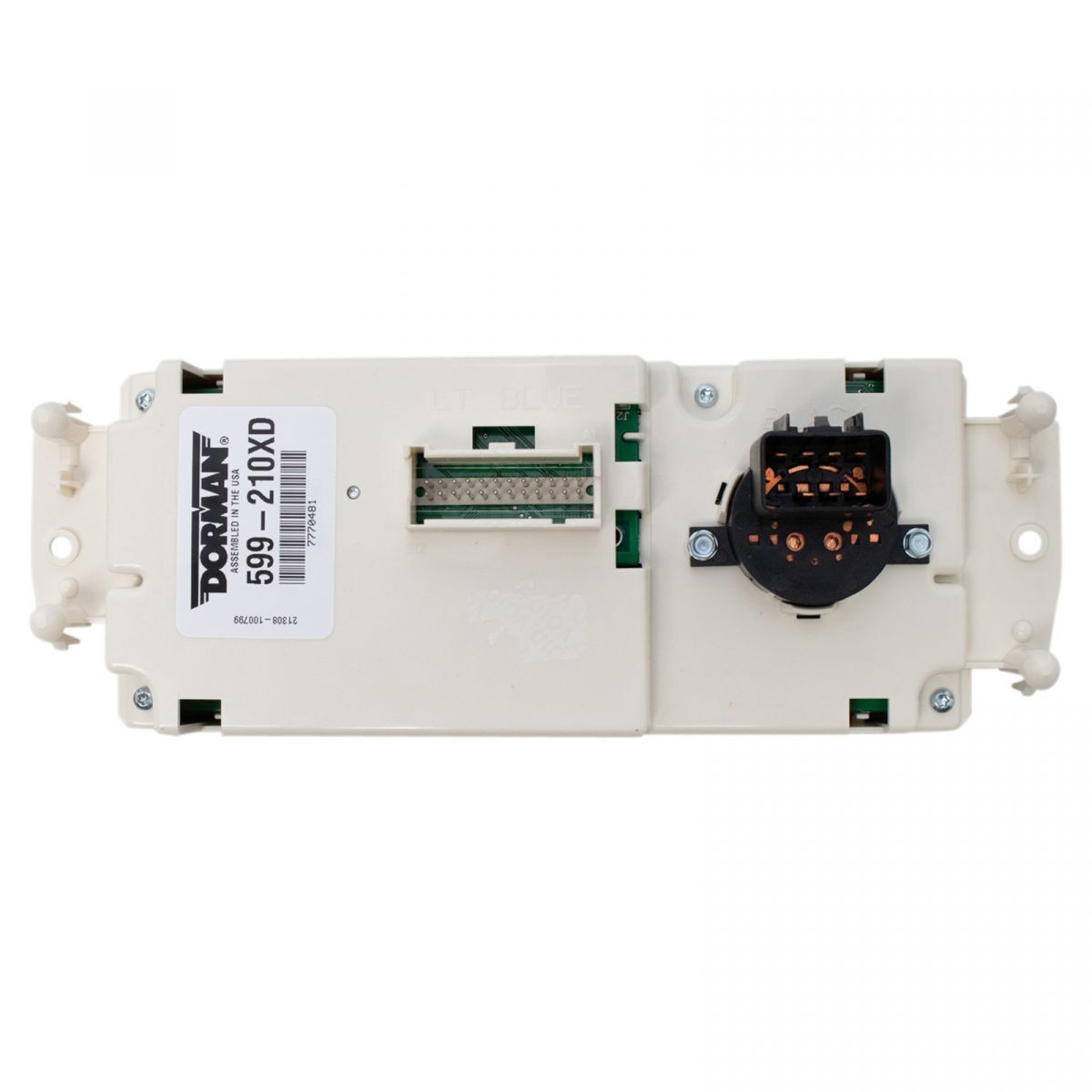 1-piece climate control module for Chevrolet for GMC for Cadillac with manual AC 599-210XD
