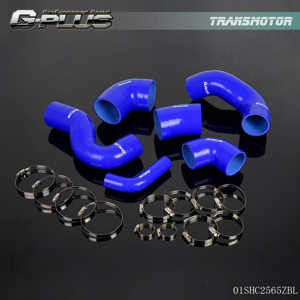 Blue silicone turbine hose clamp kit for Fiat Coupe 2.0 20V GT Turbo
