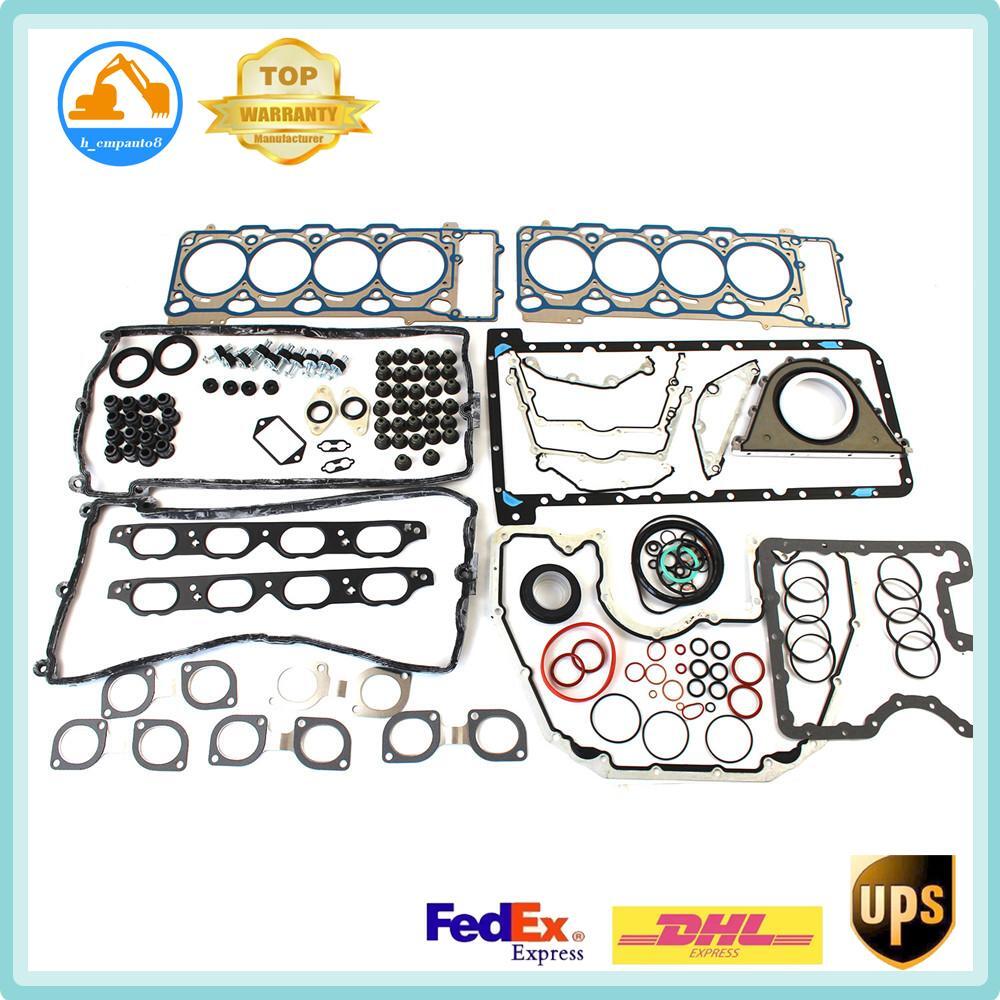 for BMW 750i X5 550i E63 E65 E66 Engine Gasket Overhaul Seals Kit 62B48 4.8L V8