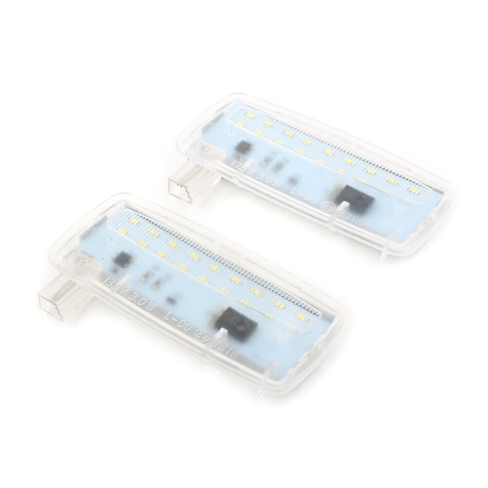 Fit for BMW E88 E93 LCI for Rolls-Royce 2x Error LED SMD Vanity Mirror Visor Light