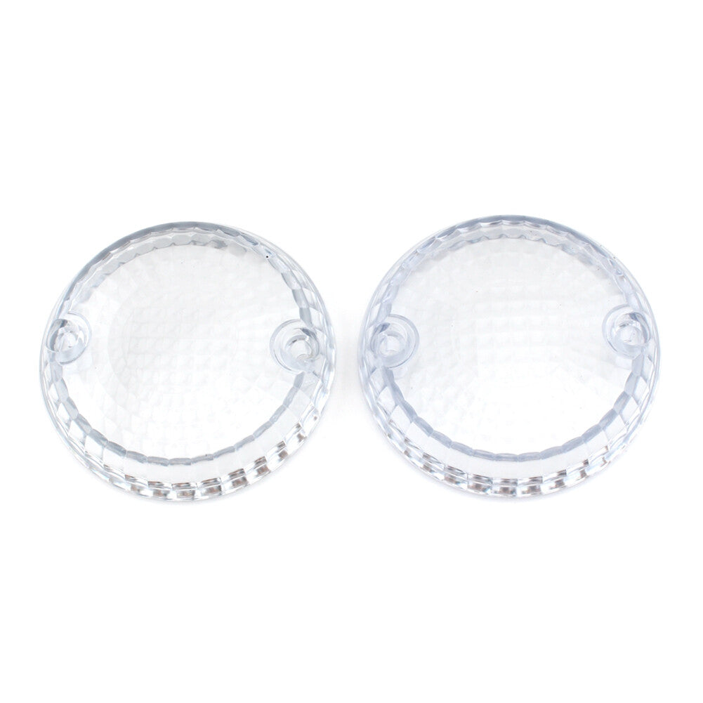 Turn Signal Light Lens Cover Fit for Kawasaki Vulcan 1500 Classic Mean Streak Clear