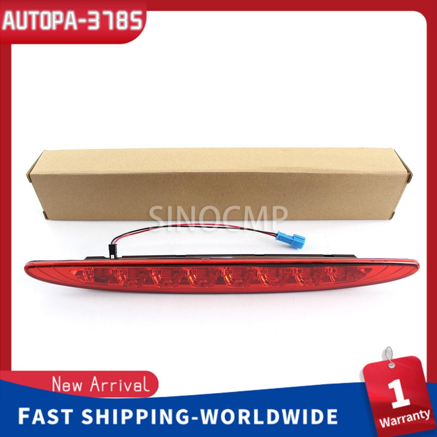Red Lens LED High Level Third 3rd Brake Stop Light Lamp Fit for Mini Cooper R50 R53