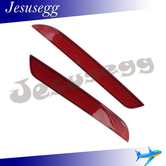 2pcs Rear Bumper Left+Right N/S Reflector Fits for Bmw 3 Series Touring F31 2012-15