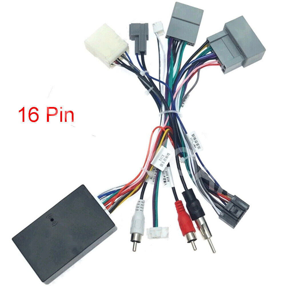 Fit for Honda for Civic 2012-2015 Car Stereo Radio Power Harness Cable Wire Adapter