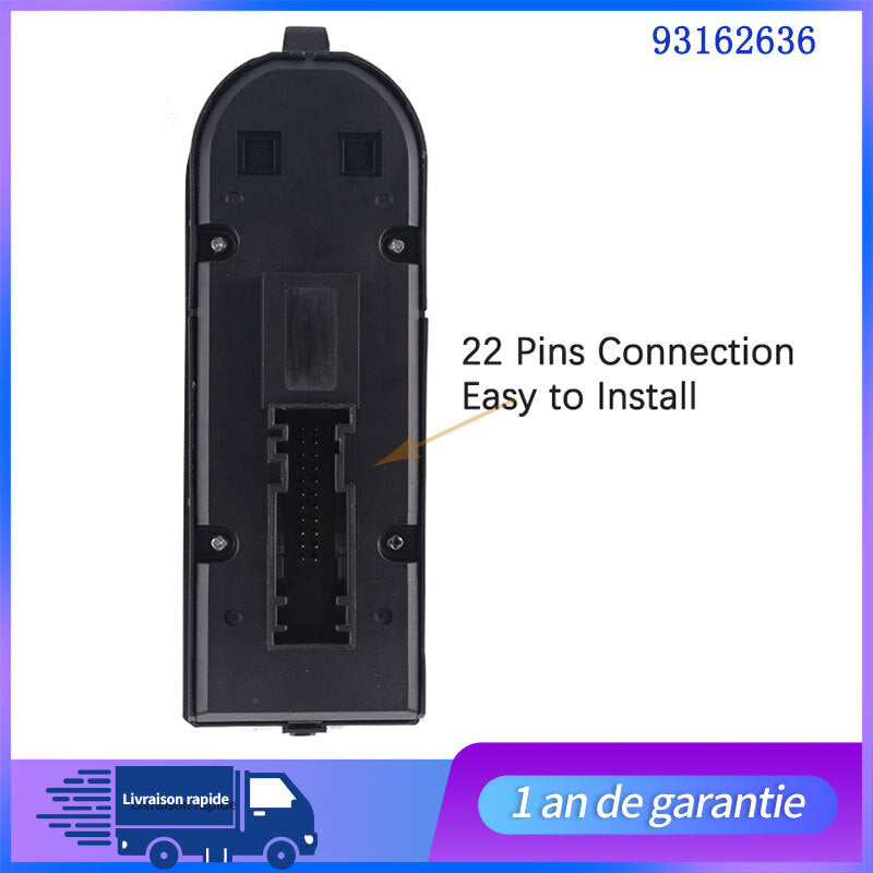 Commutateur de Vitre Lectrique pour for Opel Tigra Twintop 2004-2016 93162636 Neuf