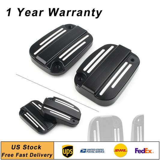 Brake Master Cylinder Cover Cap Left Right for Harley Touring Street Road Glide