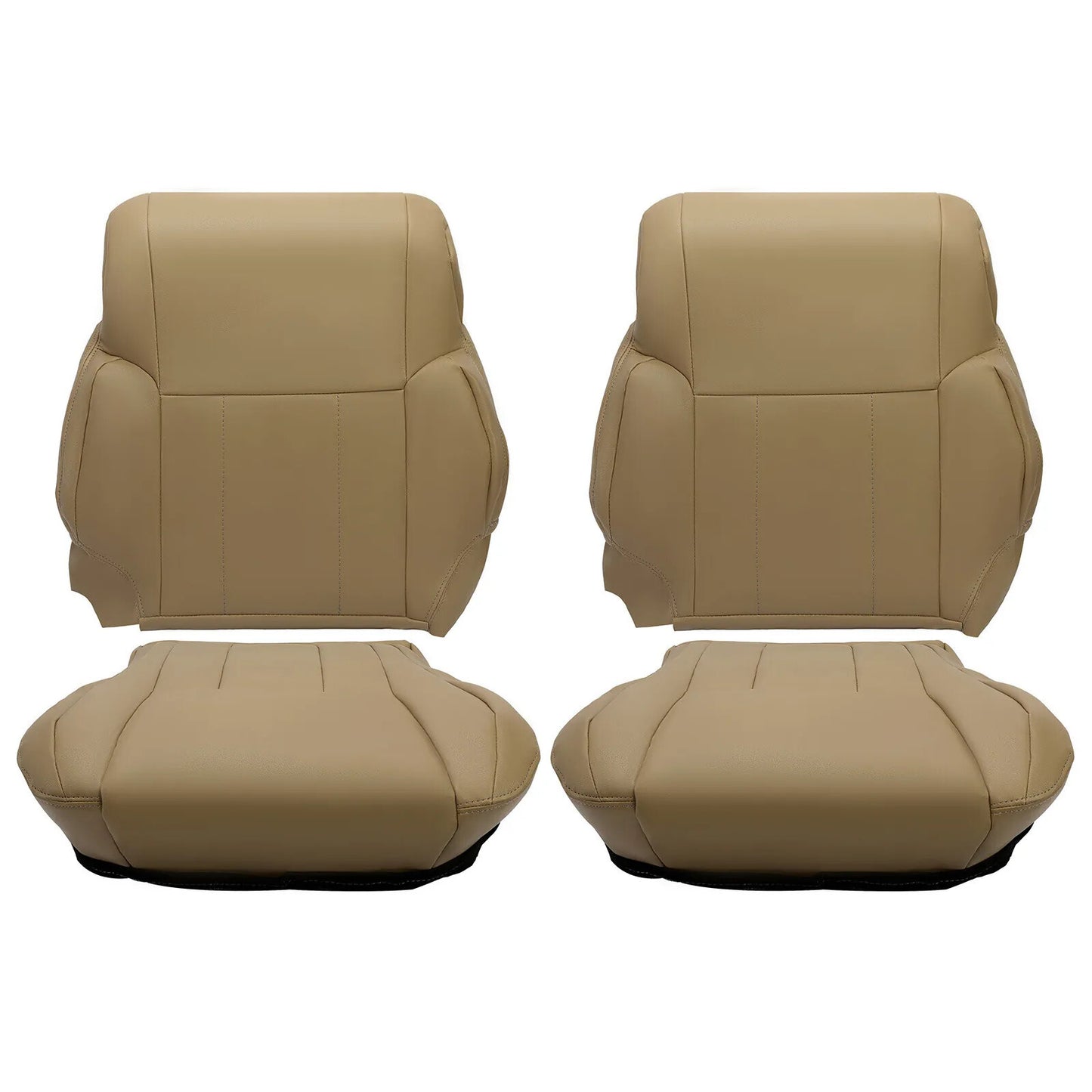4pcs for Toyota 4Runner for Seat Cover Driver Passenger for Seat Oak Tan